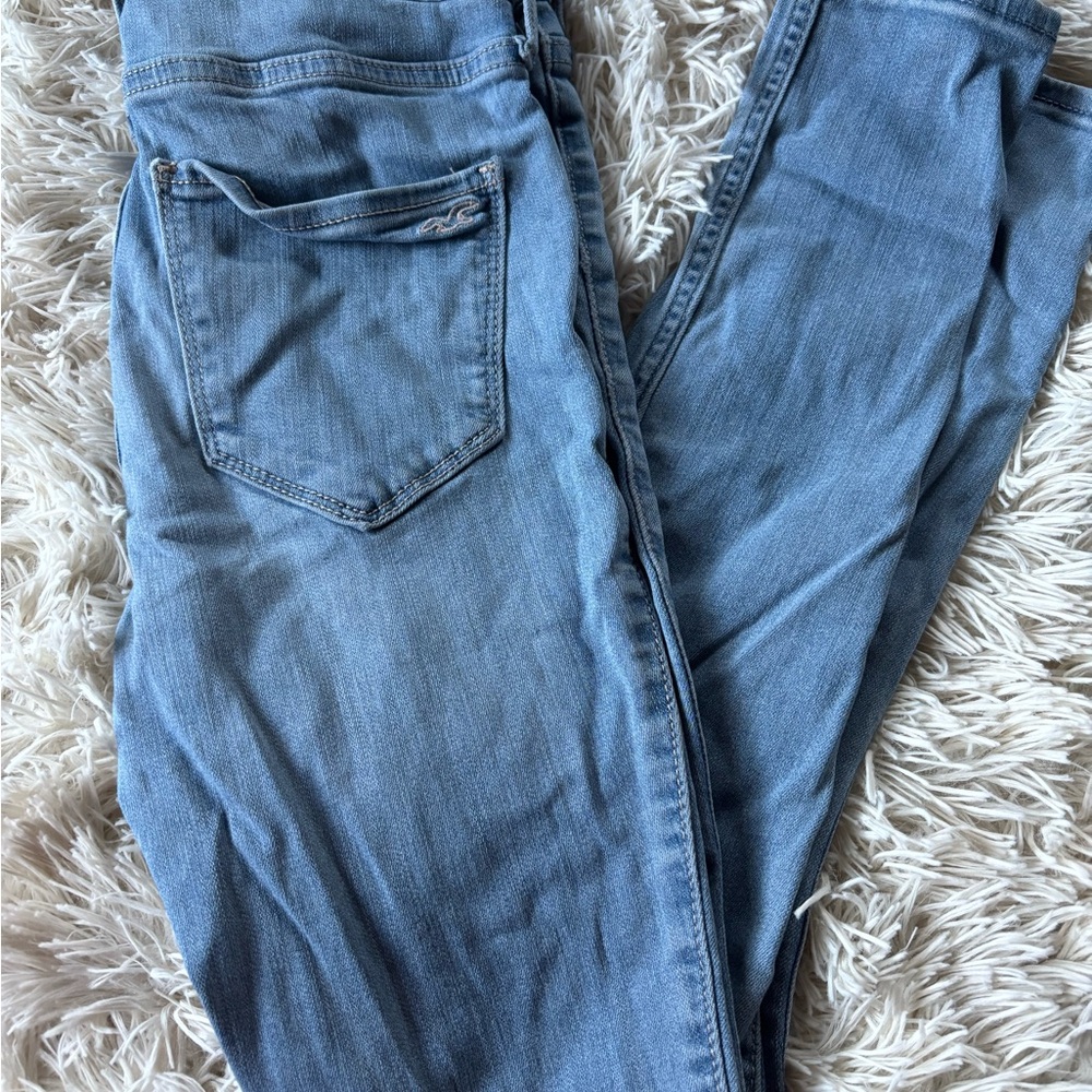 Size W26 L26 Hollister Light Blue Skinny Jeans